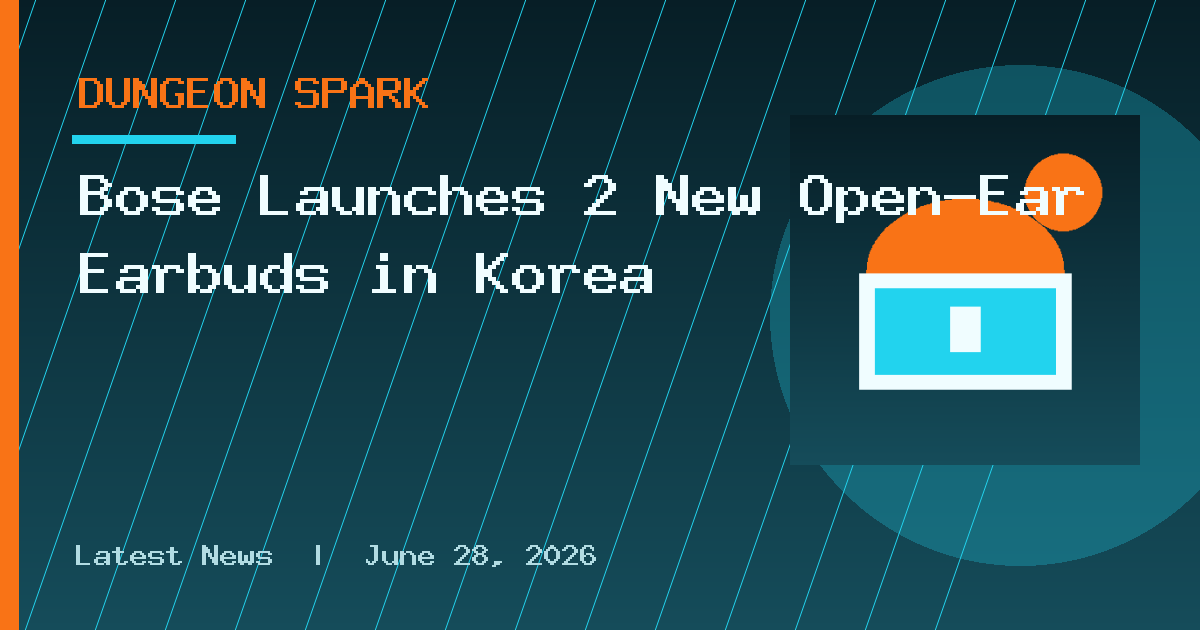 Bose Launches 2 New Open-Ear Earbuds in Korea