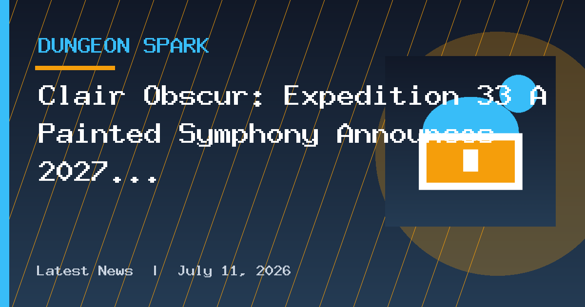 Clair Obscur: Expedition 33 A Painted Symphony Announces 2027 International Tour