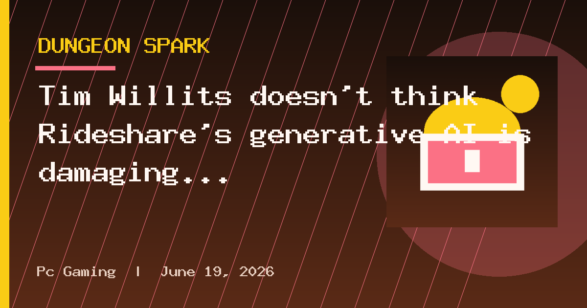 Tim Willits doesn't think Rideshare's generative AI is damaging Saber's